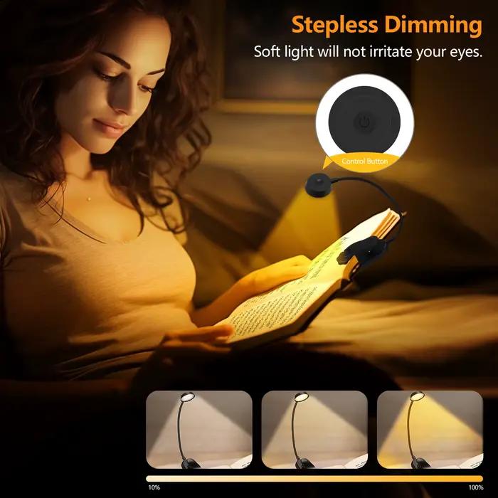 Lampe de bureau LED sans fil à intensité variable