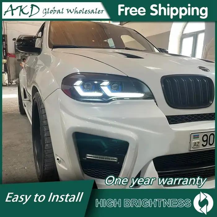 Feux de sauna DRL Hella LED Bi SG, ampoule antibrouillard, lampe frontale, accessoire de voiture, BMW X5, E70, 2007-2013