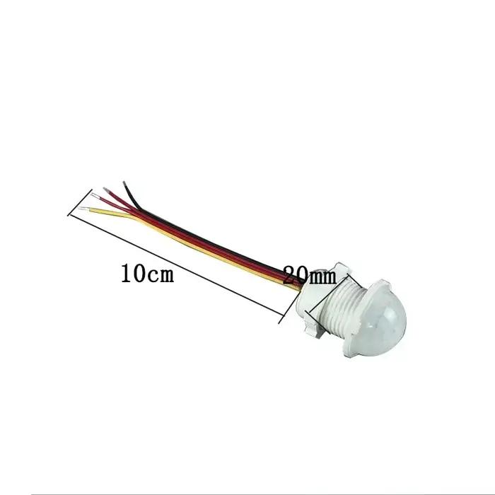 Commutateur de capteur de mouvement pour maison intelligente, détecteur IR marche/arrêt automatique 5V/12V/24V pour bandes lumineuses LED, armoire, escaliers, placard