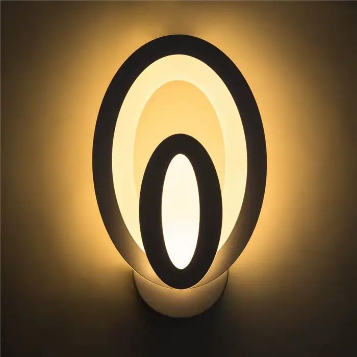 Mur LED lampe pour chambre chevet salon allée couloir escaliers moderne intérieur applique maison luminaire décoratif