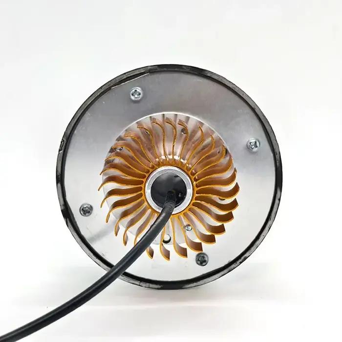 Phare de moto, lentille de projecteur LED, Spot œil du diable unique, ampoules de phares de moto ﻿ Accessoires moto