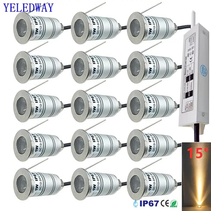 Spot lumineux LED encastrable dans le sol