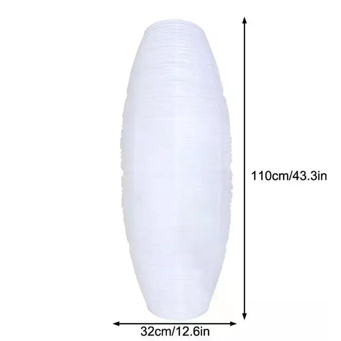 Lampe sur pied moderne en papier de riz, lumière douce et chaude, design minimaliste et fin, pour salon, chambre, décoration intérieure