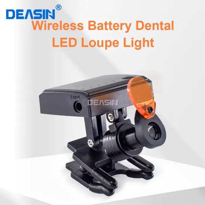 Lampe frontale dentaire sans fil portable 5W LED avec filtre optique pour chirurgie dentaire