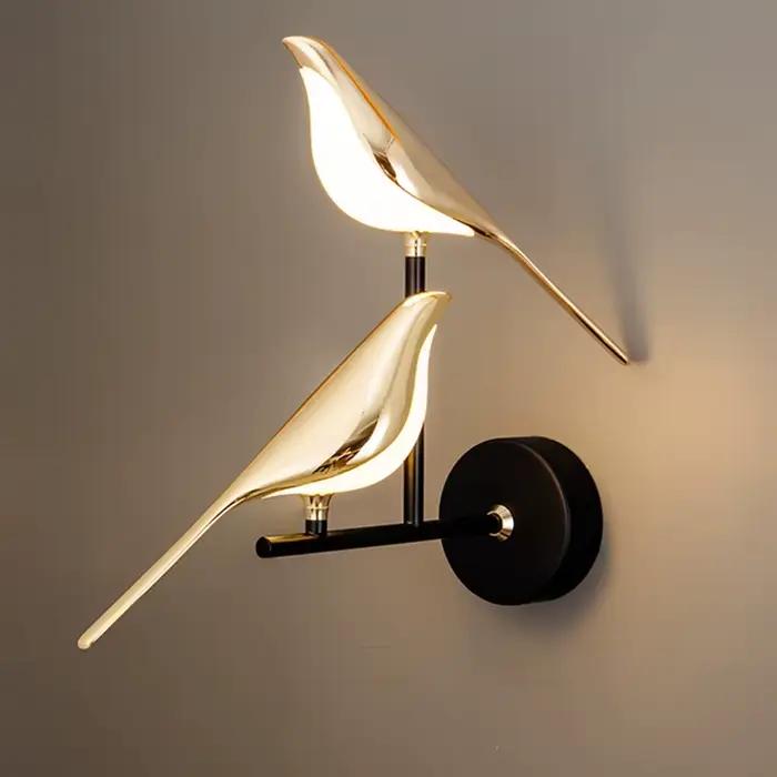 Applique Murale LED Forme d'Hélicoptère Design Nordique Moderne Idéal Chambre Coucher Salon Hôtel Occasions Spéciales