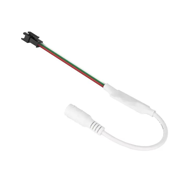 Lumière de bande de LED IOS Android DC5V-24V WS2812B Contrôleur Mini Musique Bluetooth App Contrôleur pour WS2812 WS2811 Piexls Adressable
