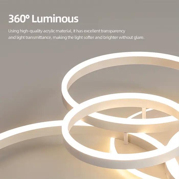 Lustre de plafond moderne de luxe