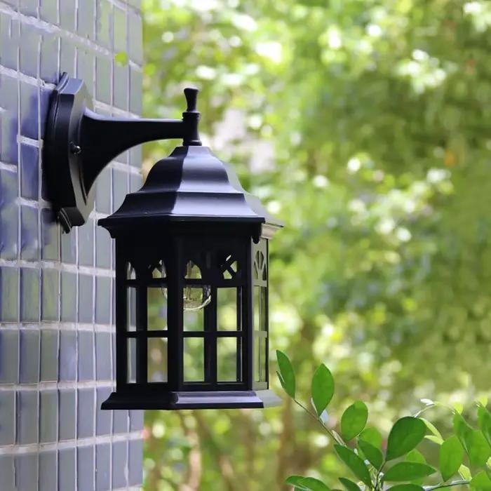 Lampes et lanternes nordiques Simple balcon applique extérieure étanche terrasse applique Villa extérieur couloir magasin décoration