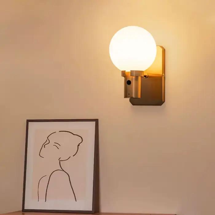 Appliques murales créatives minimalistes modernes pour chambre à coucher, chevet, salon, balcon, escaliers, couloirs, éclairage de décoration pour la maison