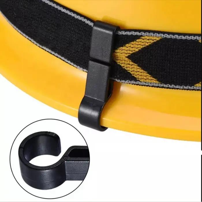 Clip de fixation pour lampe frontale de casque de sécurité, 10 pièces, crochets antidérapants pour casque, crochets pour lampe minière, crochets pour bandeau de lampe