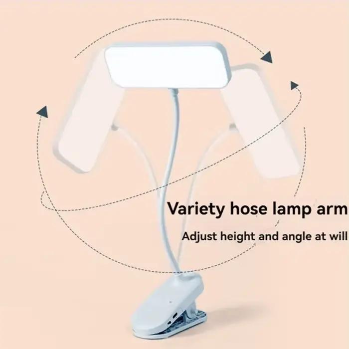 Lampe de bureau à clipser LED