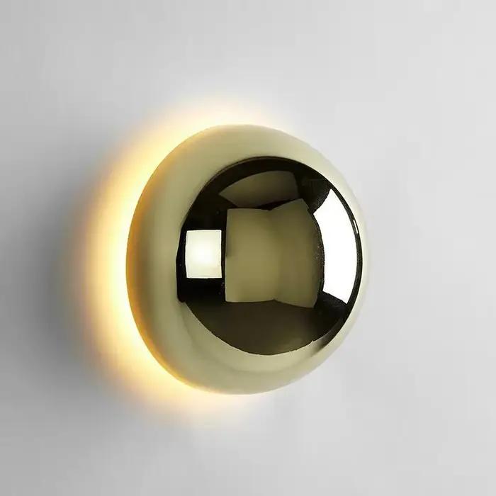 Applique Murale Ronde LED au Design Nordique Moderne