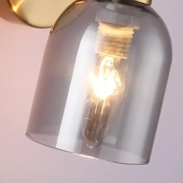 Lampe murale en verre de luxe minimaliste moderne