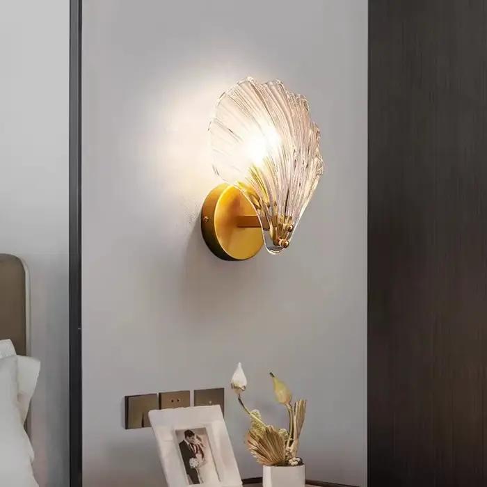 Nouvelle applique murale nordique de luxe pour chambre à coucher