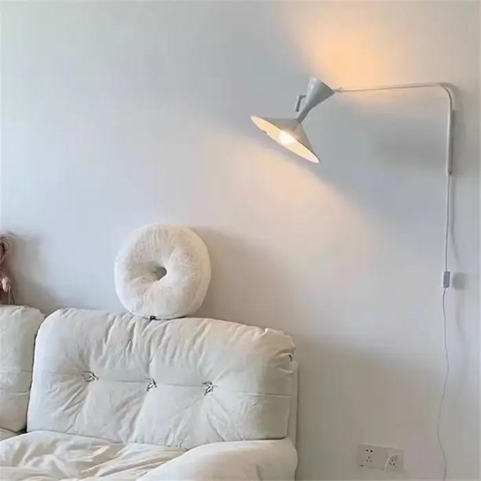 Applique murale rotative, éclairage réglable vers le haut et vers le bas, pour salon, chambre à coucher