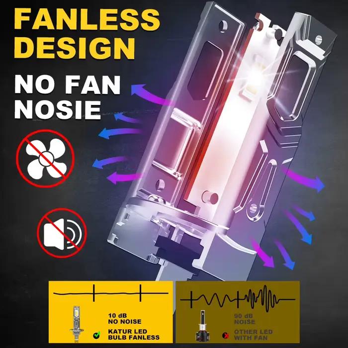 Ampoules de phares de voiture Turbo H1, 2 pièces, 20000LM 100W 6000K, lampes blanches Super lumineuses pour Ford Fiesta Focus mk4 Octavia Fiat Punto