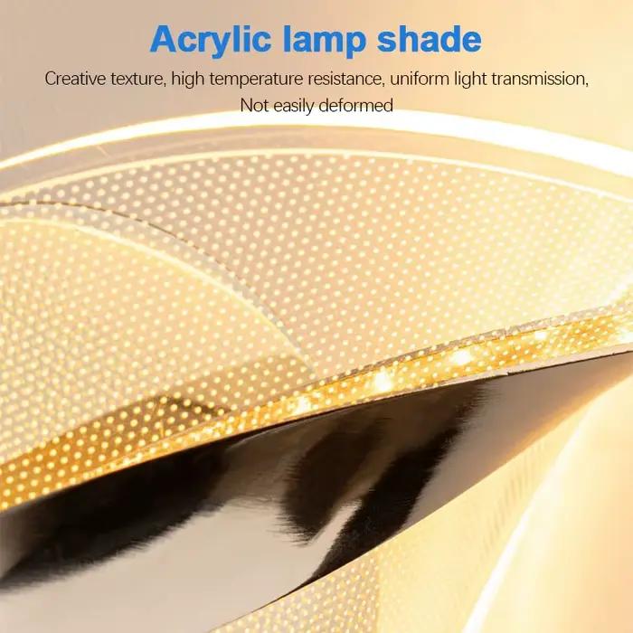 Applique murale LED nordique éclairage intérieur salon lampes originales décoration de la maison allée LED acrylique chevet appliques murales modernes