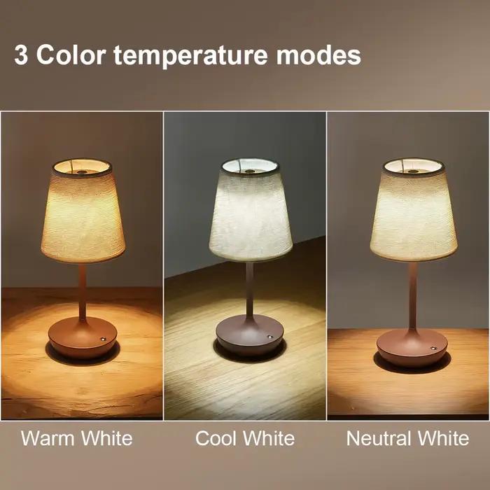 Lampes de table LED, décoration simple et classique