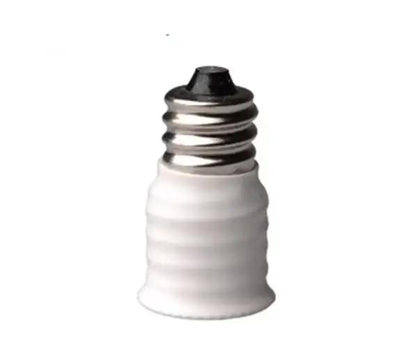 Convertisseur de support de lampe E12 à E14, adaptateur de douille de lumière à vis, norme américaine vers UE, ci-après elabra, lustre LED, 6 pièces