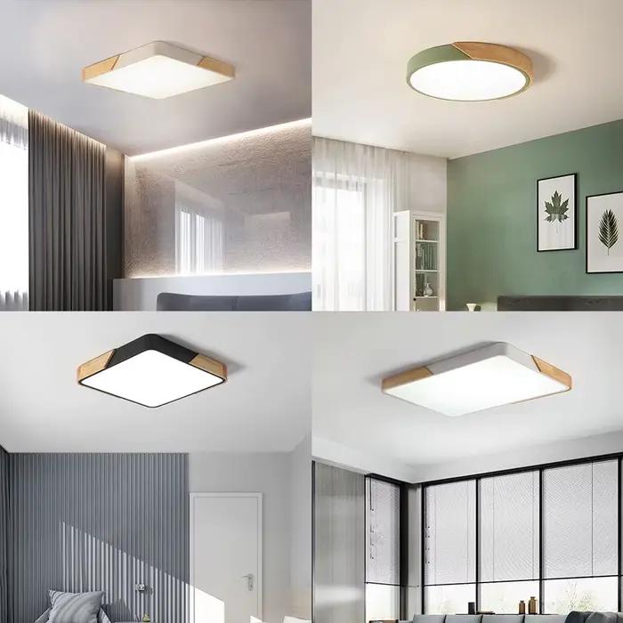24 pouces grandes plafonniers Led lumières pour chambre chambre lampe intelligente luminaire ultra-mince Led plafonnier pour salon