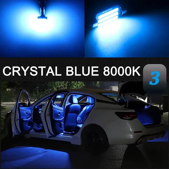 6 pièces - Lumières LED intérieures pour voiture Canbus pour VW UP E-UP Volkswagen E Up 2012-2016 2017 2018 2019 2020 2021 2022 - Lampes de plafond et de coffre