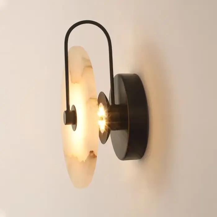Applique murale Led moderne en marbre