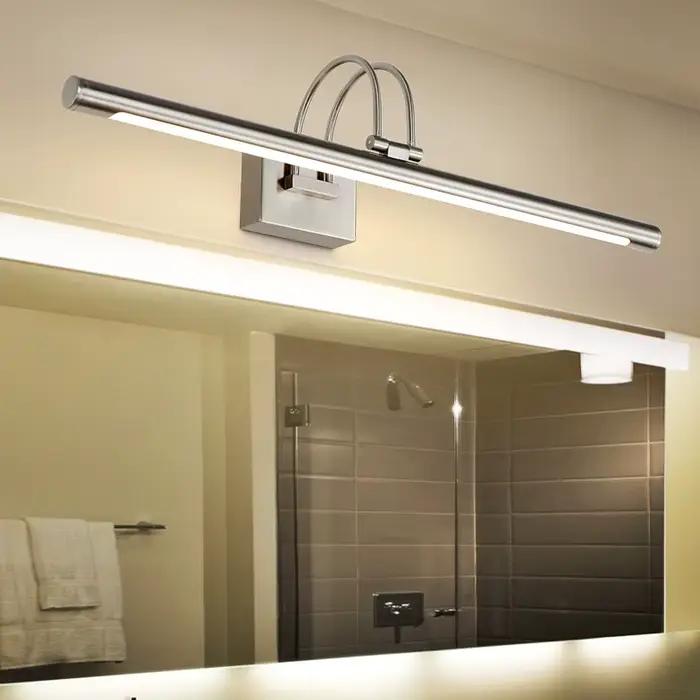 Applique murale LED en métal plaqué QUASHION moderne pour chambre à coucher, entrée, et autres pièces principales avec abat-jour blanc, bleu, gris, rouge, noir ou vert