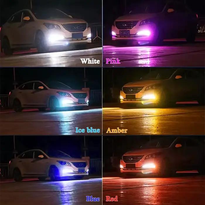 Phare LED Canbus pour Dacia Duster 2010 ~ 2023, ampoule de voiture, lumière de sauna, haute puissance, diode antibrouillard, moto, conduite, lampe de course, 12V 55W, 2x H7