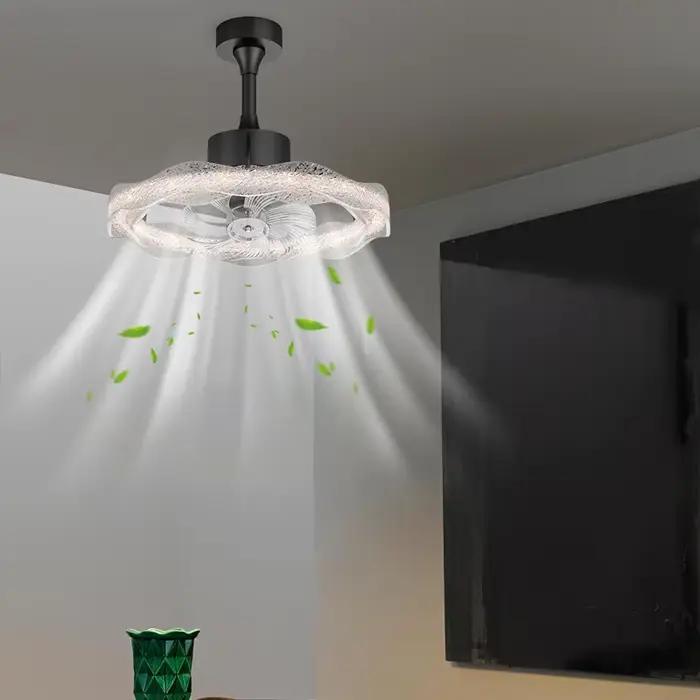 Designer italien anneau plafonnier luxe moderne lustre en cristal vague pierre