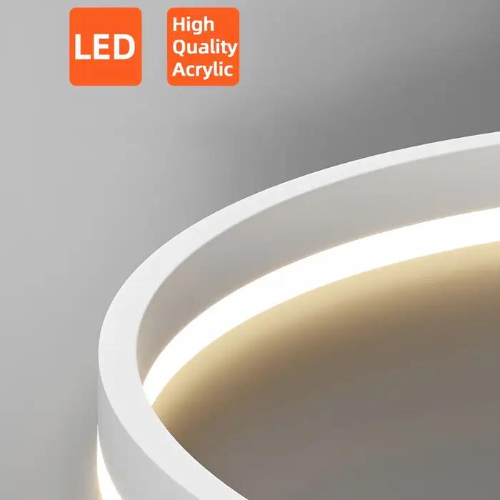 Jelena Simple Led plafonnier anneau rond cercle salon appartement plafond lustres maison intérieur décor éclairage lampe