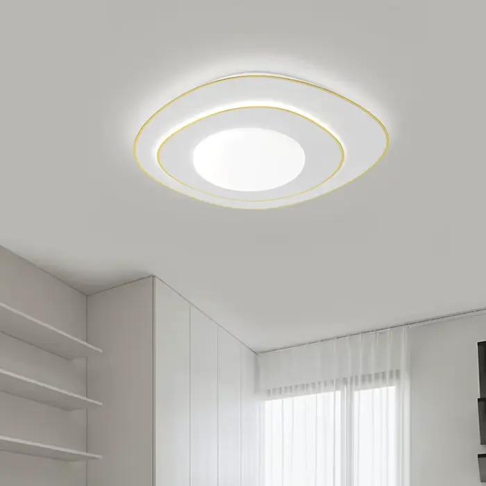 Plafond moderne à LEDs Lustre lampe pour salon salle à manger chambre