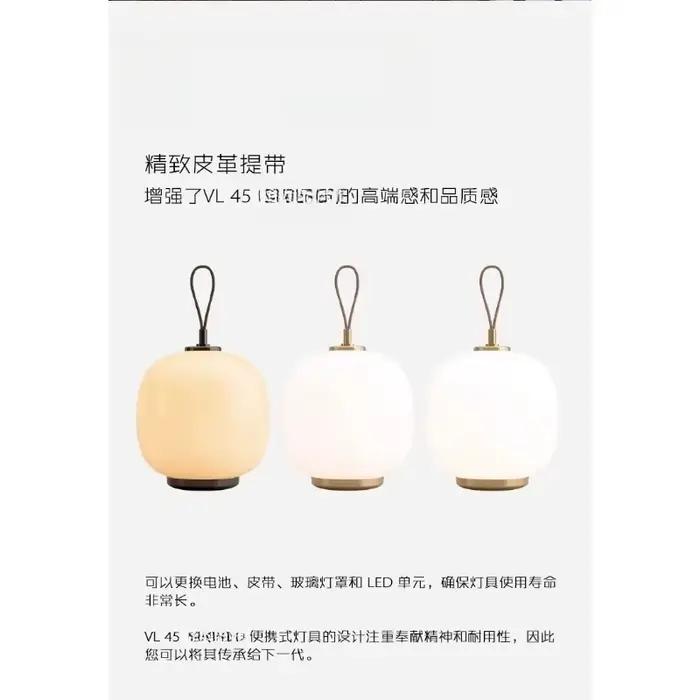 Lampe de bureau portable à chargement sans fil pour extérieur et chambre, lumière d'ambiance, design simple
