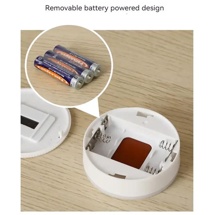 Lampe de chevet LED ronde pour chambre à coucher