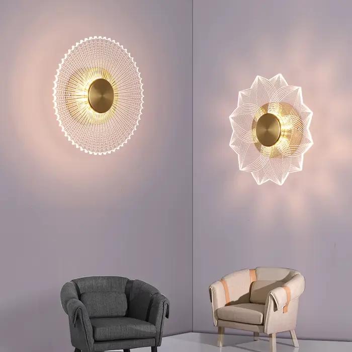 Applique Murale LED au Design Créatif Moderne