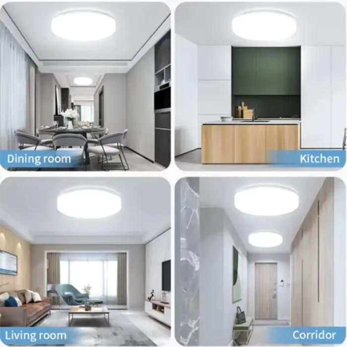 Plafonnier LED rond moderne