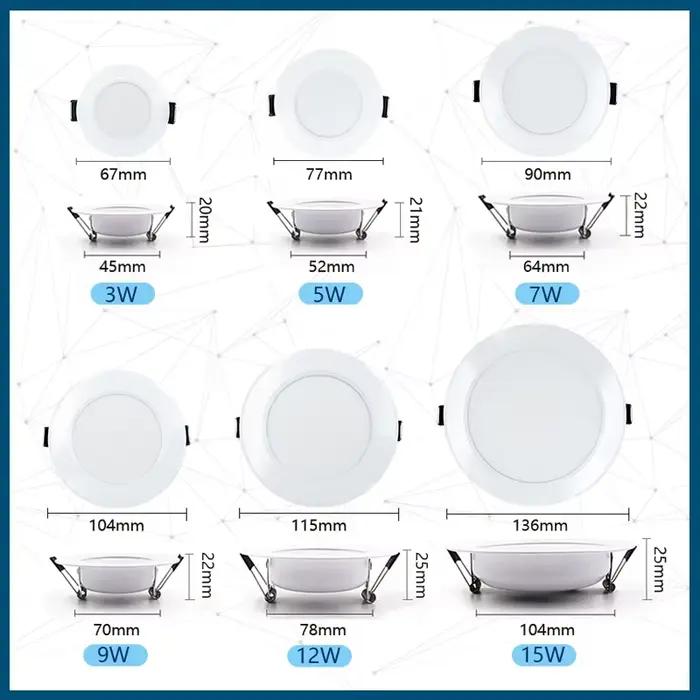 Spot Lumineux LED Encastrable pour le Plafond