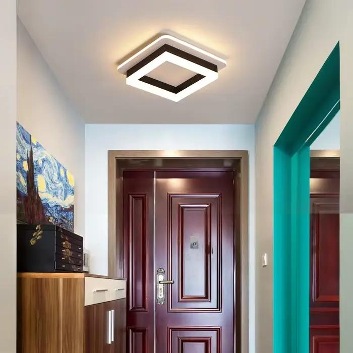 Lustre LED moderne éclairage intérieur pour couloir