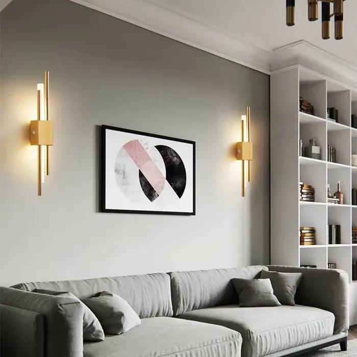 Applique Murale LED Rechargeable au Design Nordique Moderne, Luminaire Décoratif d'Nik, Idéal pour une Chambre à Coucher, un Salon ou des Escaliers