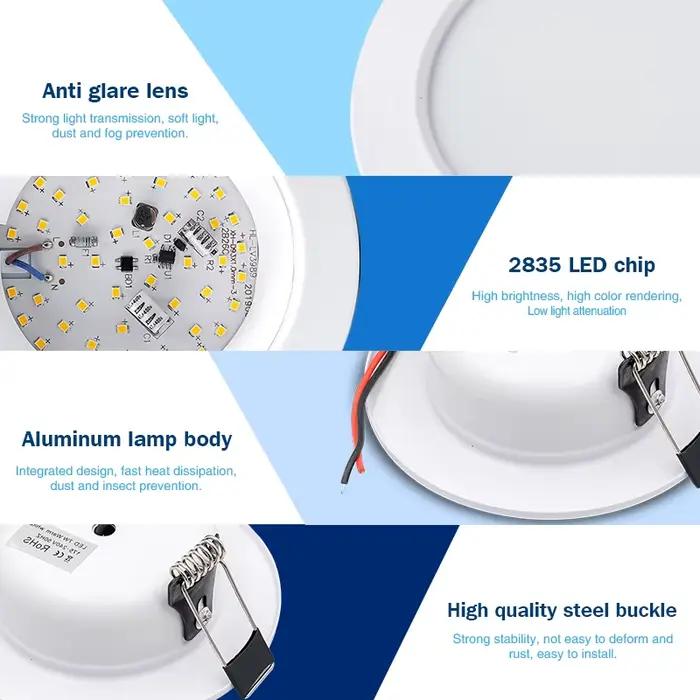 Spot lumineux LED encastrable pour le plafond