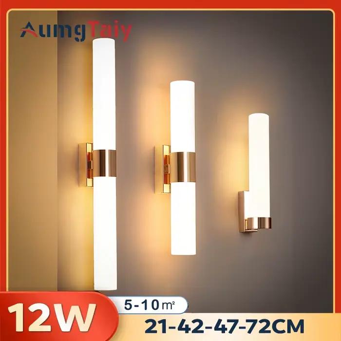 Applique murale LED en acrylique au design moderne
