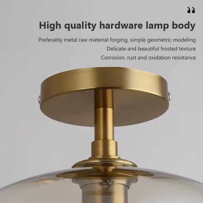 Plafonnier LED moderne en verre style minimaliste pour vestiaire balcon chambre à coucher salle à manger éclairage de couloir lampe d'intérieur adaptable à différentes occasions