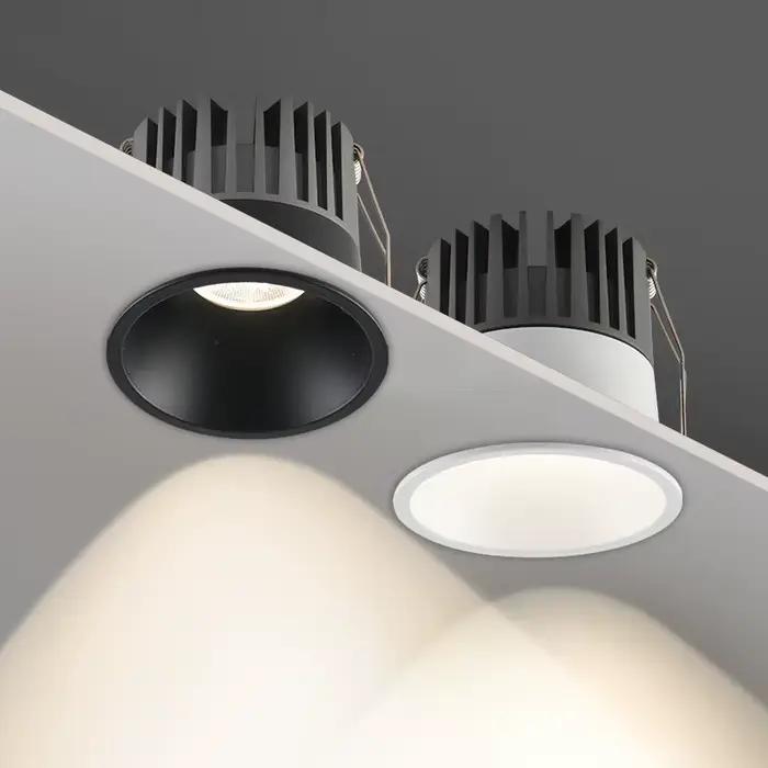 LED encastré spot minimaliste maison 5W 7W 8W 9W 12W 15W 110-220V allée couloir balcon anti-éblouissement plafonnier sans propriétaire