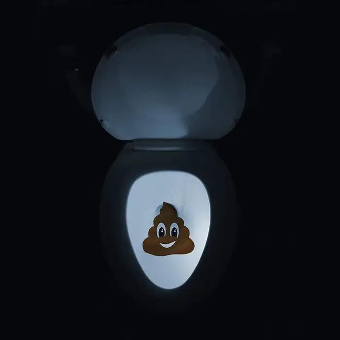 Lampe de projection de toilette avec capteur de mouvement créatif veilleuse led rétro éclairage de siège de cuvette pour femme occasions spéciales design moderne élégant sécurité nuit économie énergie