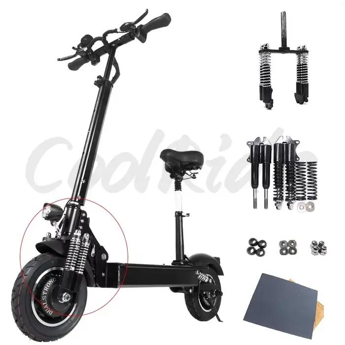Amortisseur à ressort pour scooter électrique tout-terrain, suspension avant Janobike T10, modification de l'amortisseur, conduite par les touristes