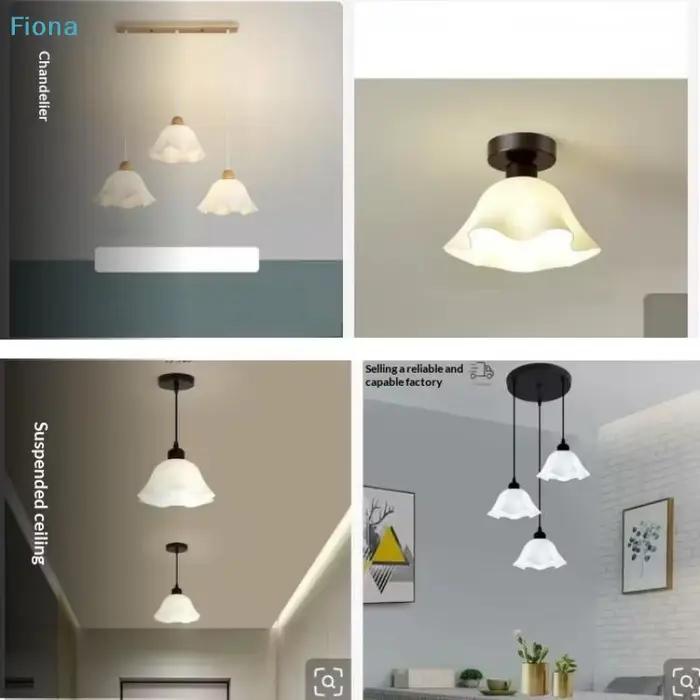 Abat-jour vintage en PVC floral pour lampe de table et lampe de chevet idéal pour maison salon chambre à coucher dortoir occasion spéciale