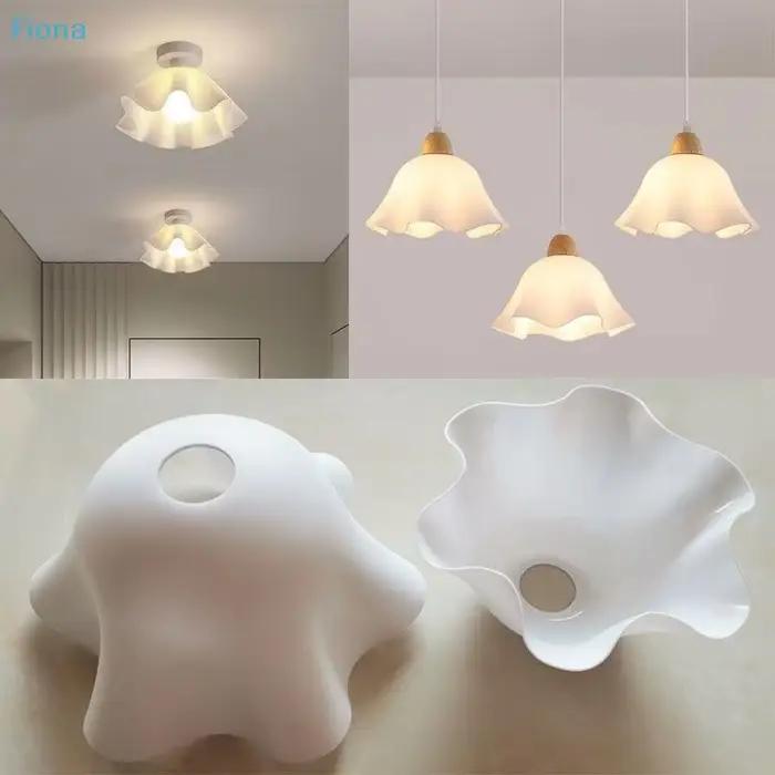 Abat-jour vintage en PVC floral pour lampe de table et lampe de chevet idéal pour maison salon chambre à coucher dortoir occasion spéciale