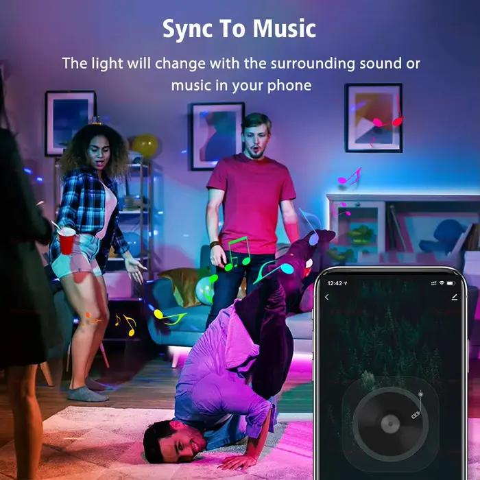 Tuya – ampoule LED WiFi intelligente E27, 15/20/220V 110V, Compatible avec Alexa, lampe RGBCW pour Smart Life, Assistant Google, décoration d'intérieur