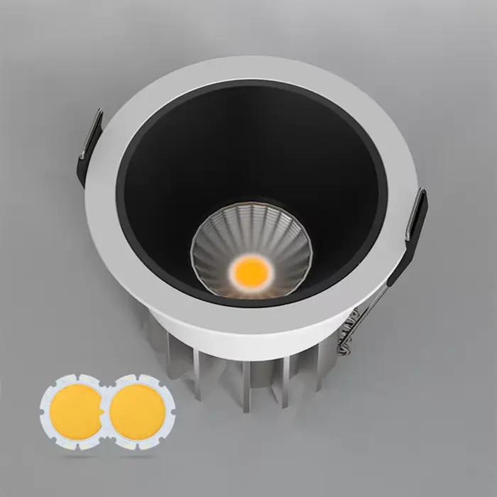Spot LED encastrable dimmable pour plafond