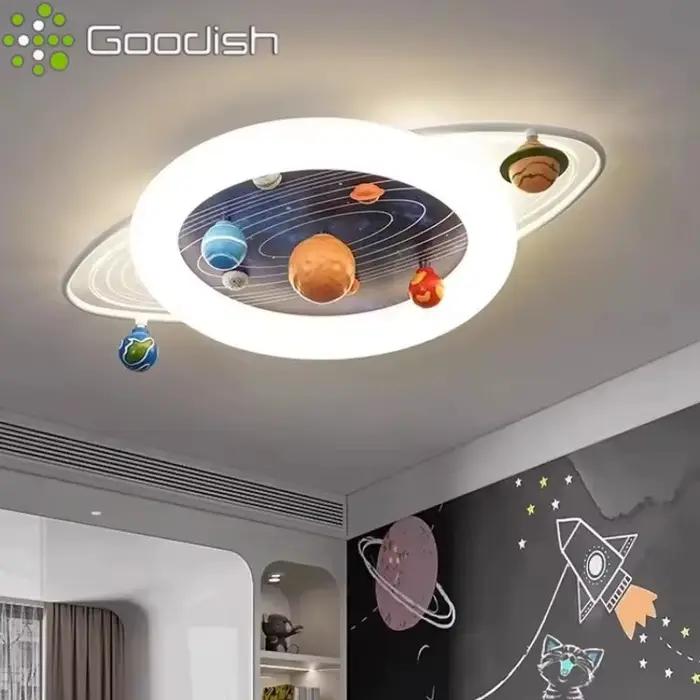 Lustres LED contemporains créatifs de style Bauhaus médiéval pour la décoration du salon