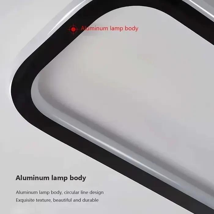 Longue bande LED plafonniers moderne simple couloir allée balcon vestiaire chambre porche lampe maison intérieur décoration éclairage lampes blanc chaud froid bleu ciel rouge